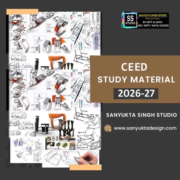 UCEED + CEED STUDY MATERIAL - 5000 INR